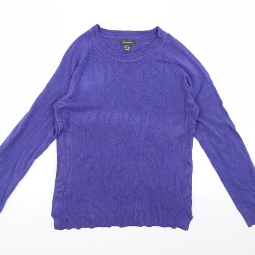 Primark Womens Purple   Pullover Jumper Size S