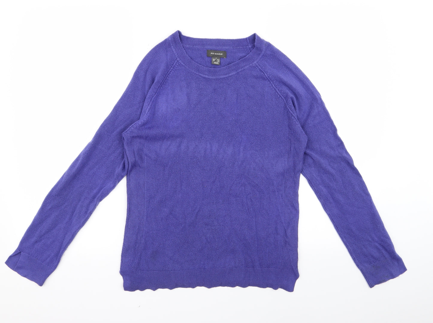 Primark Womens Purple   Pullover Jumper Size S