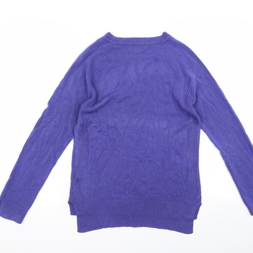 Primark Womens Purple   Pullover Jumper Size S