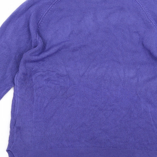 Primark Womens Purple   Pullover Jumper Size S