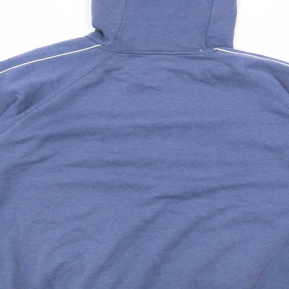 Umbro Mens Blue   Pullover Hoodie Size L