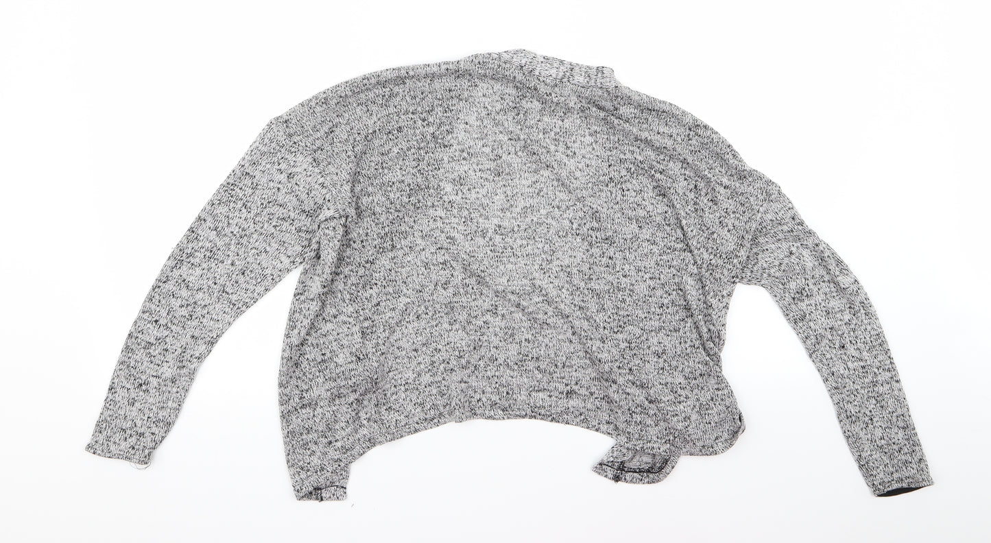 Divided Womens Grey   Cardigan Jumper Size 14