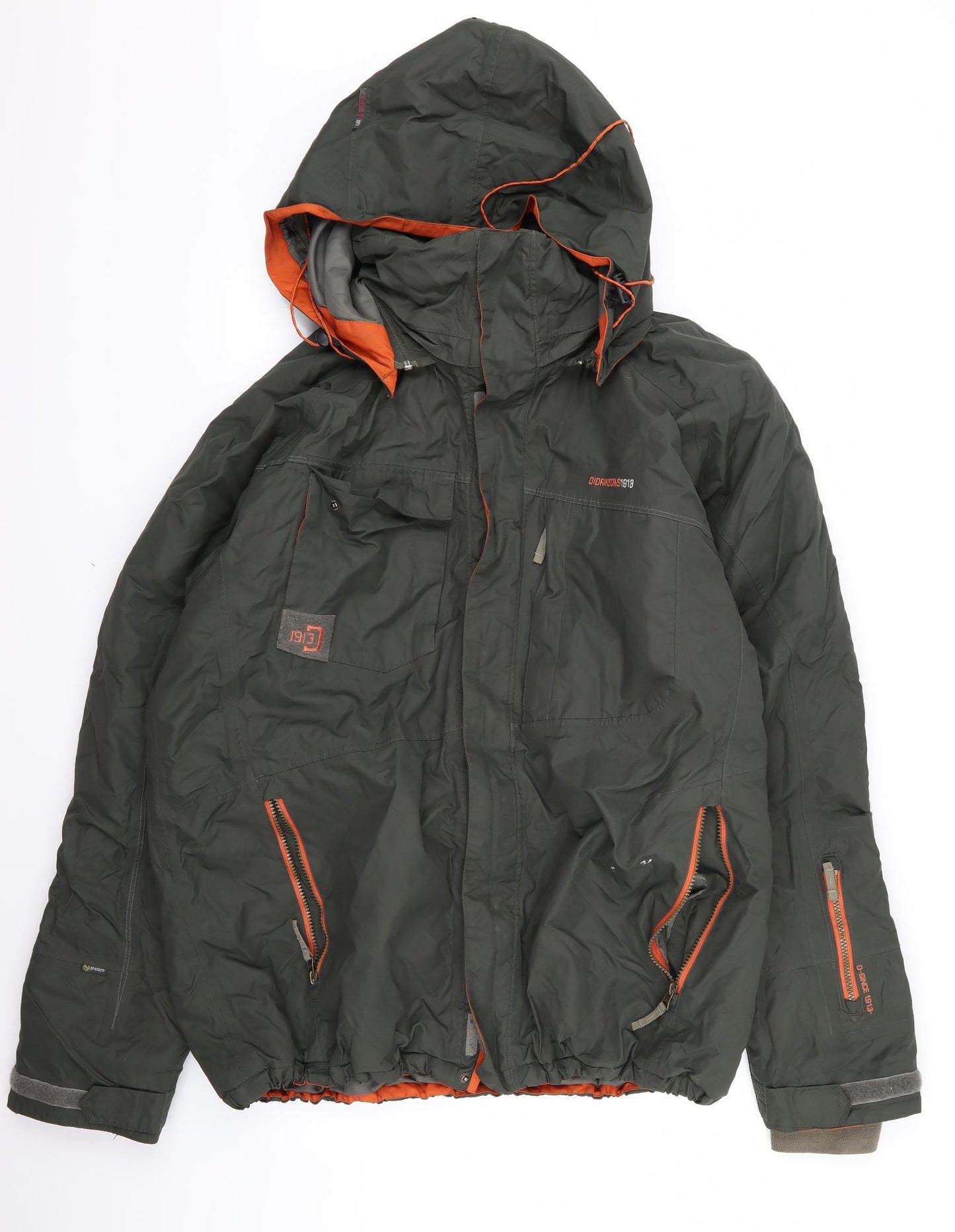 Preworn Mens Green   Windbreaker Coat Size L