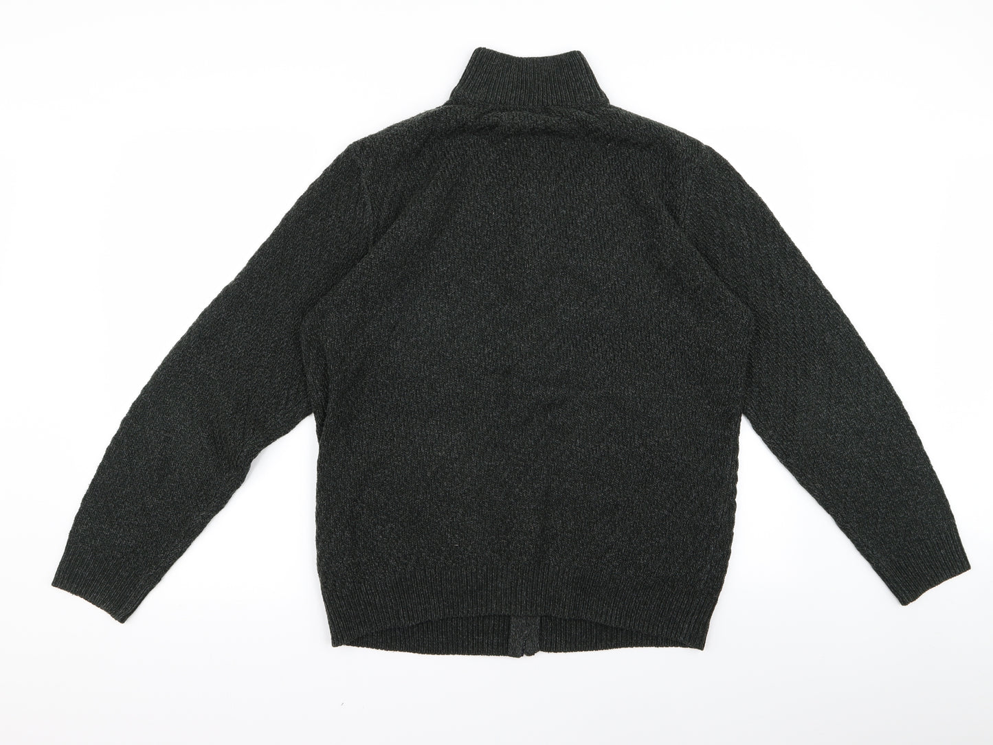 m*s Mens Green   Pullover Jumper Size M  - 2