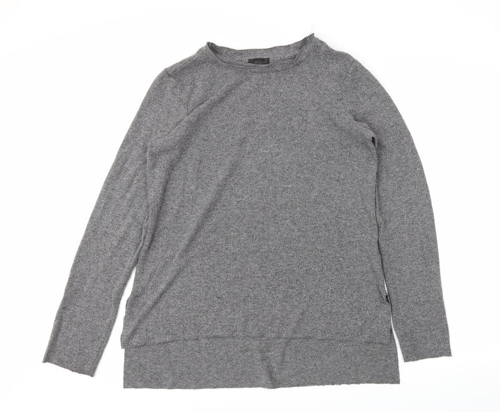 Topshop Womens Grey   Tunic Jumper Size 10
