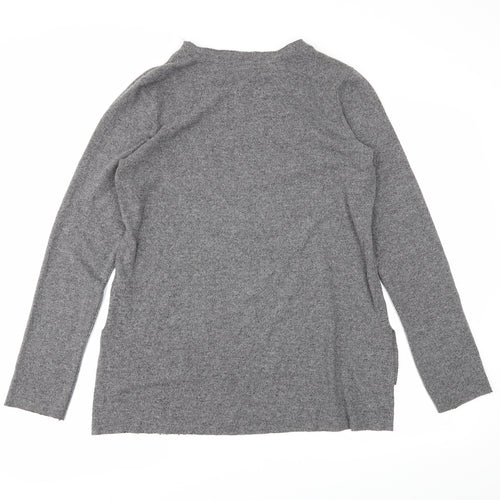 Topshop Womens Grey   Tunic Jumper Size 10