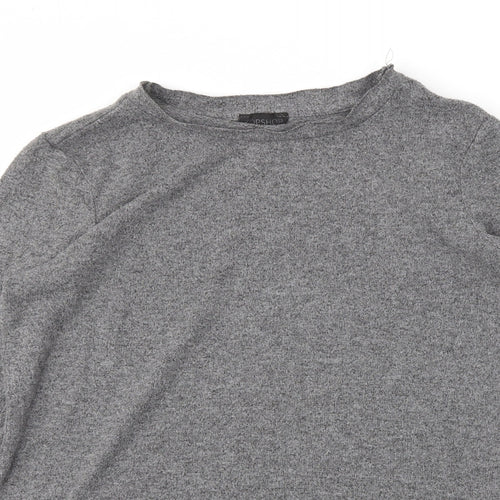 Topshop Womens Grey   Tunic Jumper Size 10
