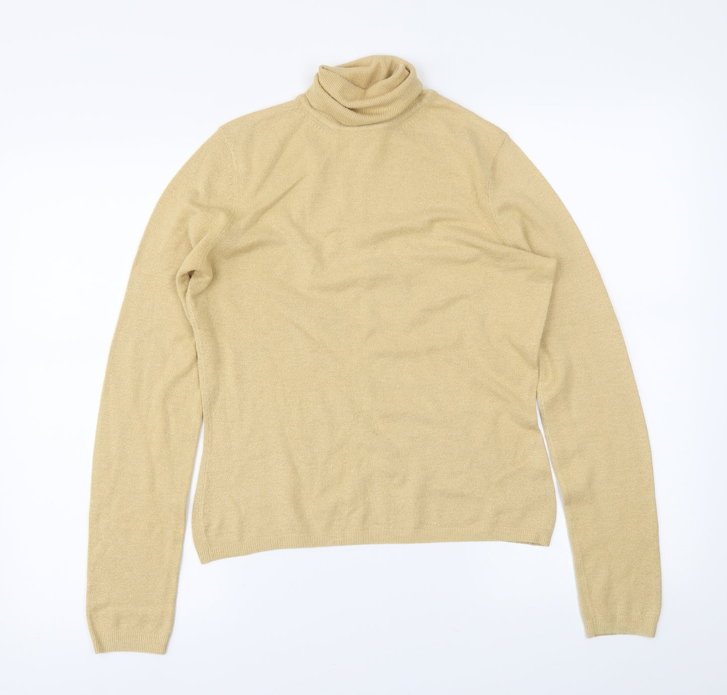 MGXX Womens Yellow   Tunic Polo Size M