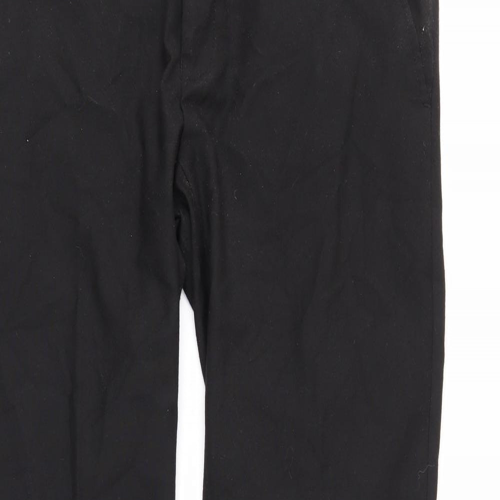 Topman Mens Black   Dress Pants Trousers Size 32 in L27 in