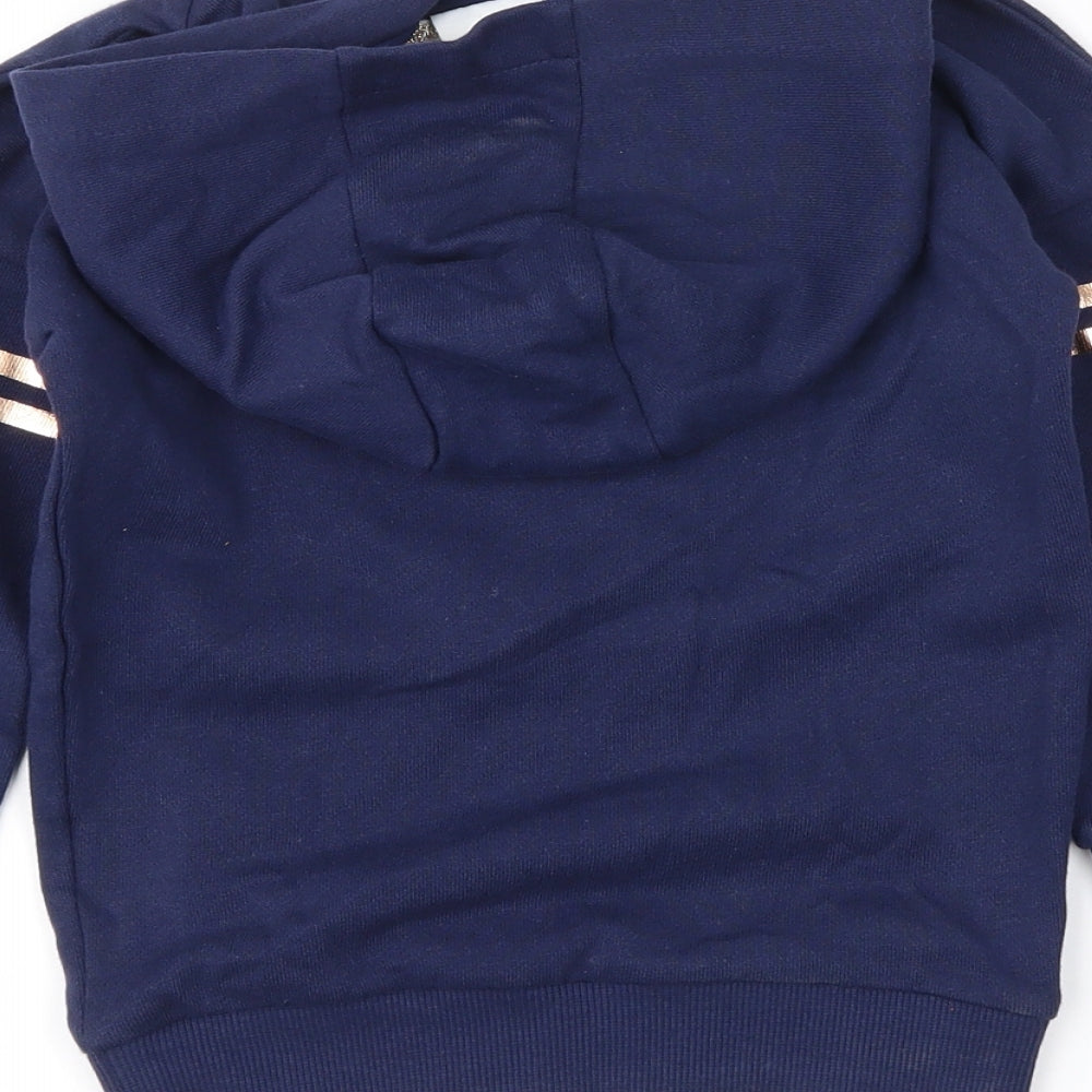 F&F Girls Blue   Pullover Hoodie Size 2 Years