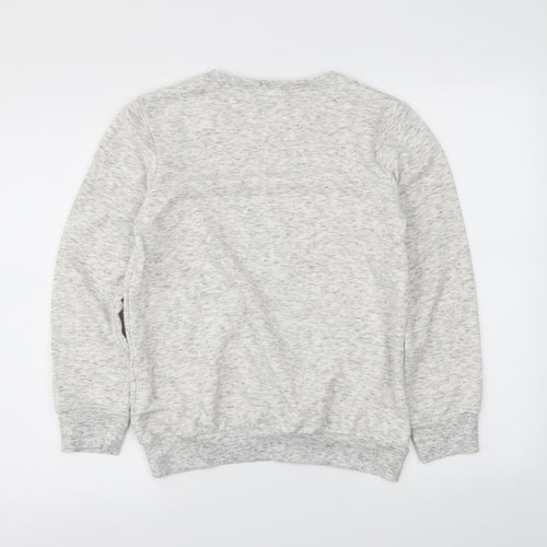 NEXT Girls Beige   Pullover Sweatshirt Size 12 Years
