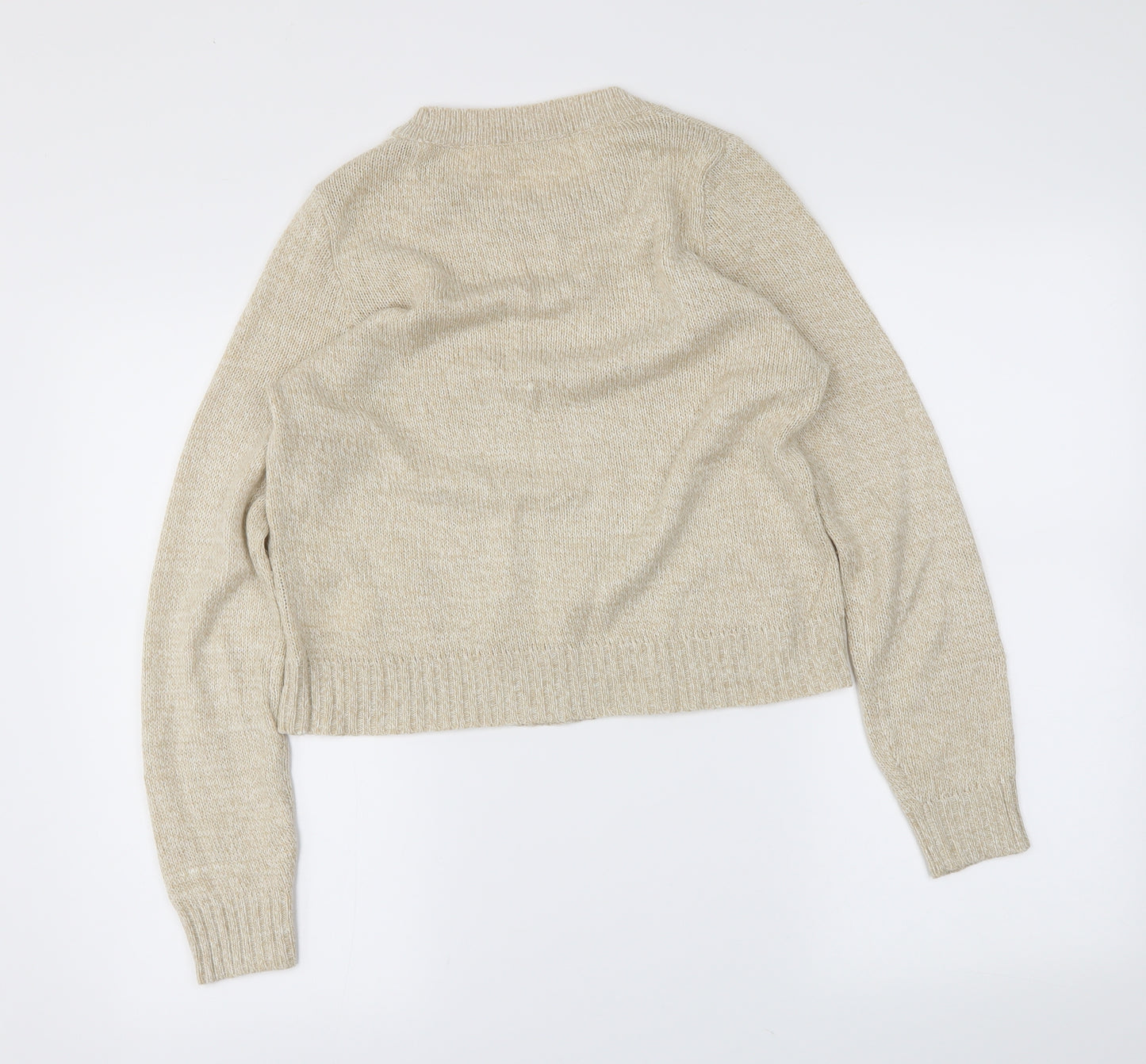 H&M Womens Beige   Pullover Jumper Size XS