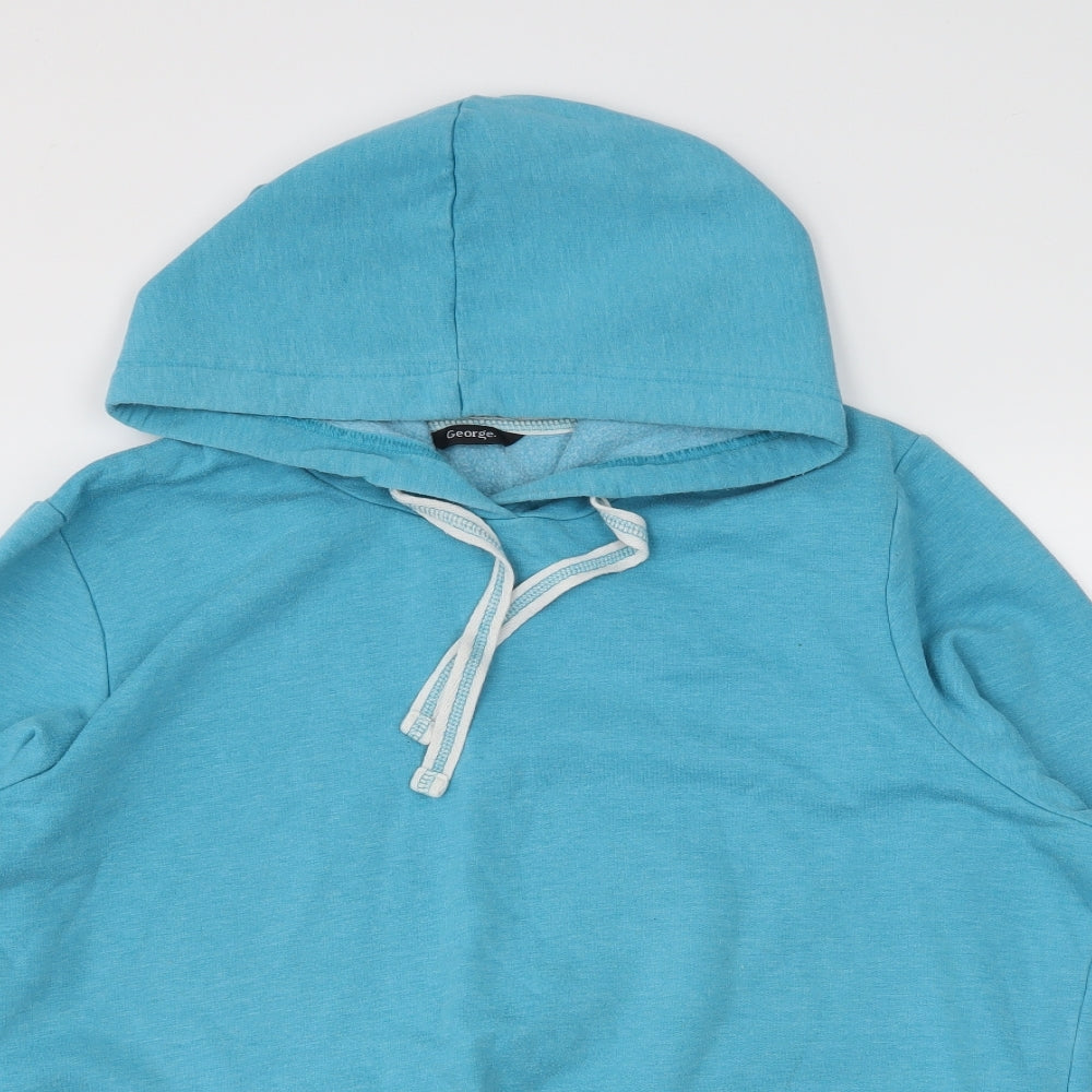 George Womens Blue   Pullover Hoodie Size 20