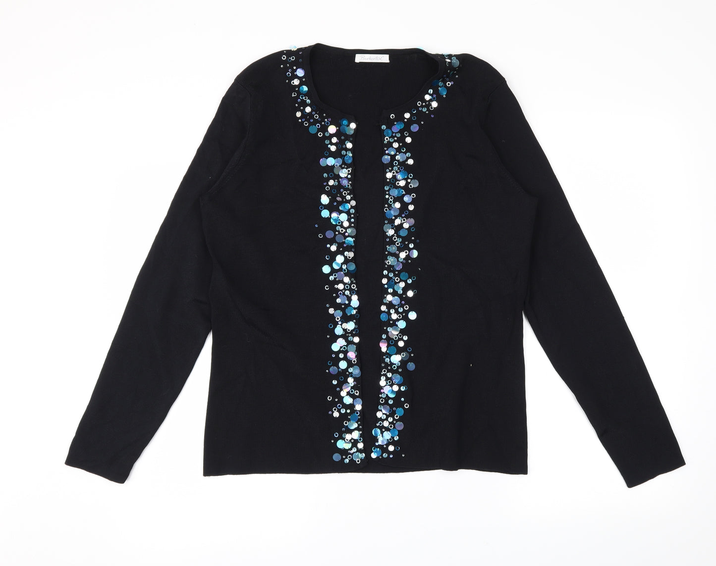 Berkertex Womens Black   Cardigan Jumper Size 16