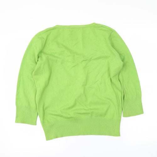 M&Co Womens Green   Pullover Jumper Size M
