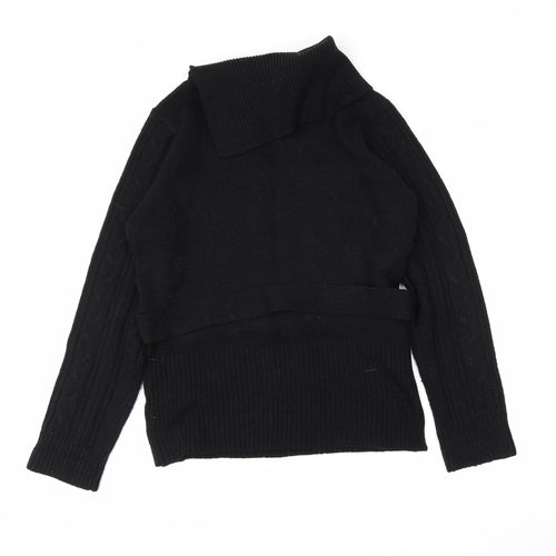 E-vie Womens Black   Pullover Jumper Size 18