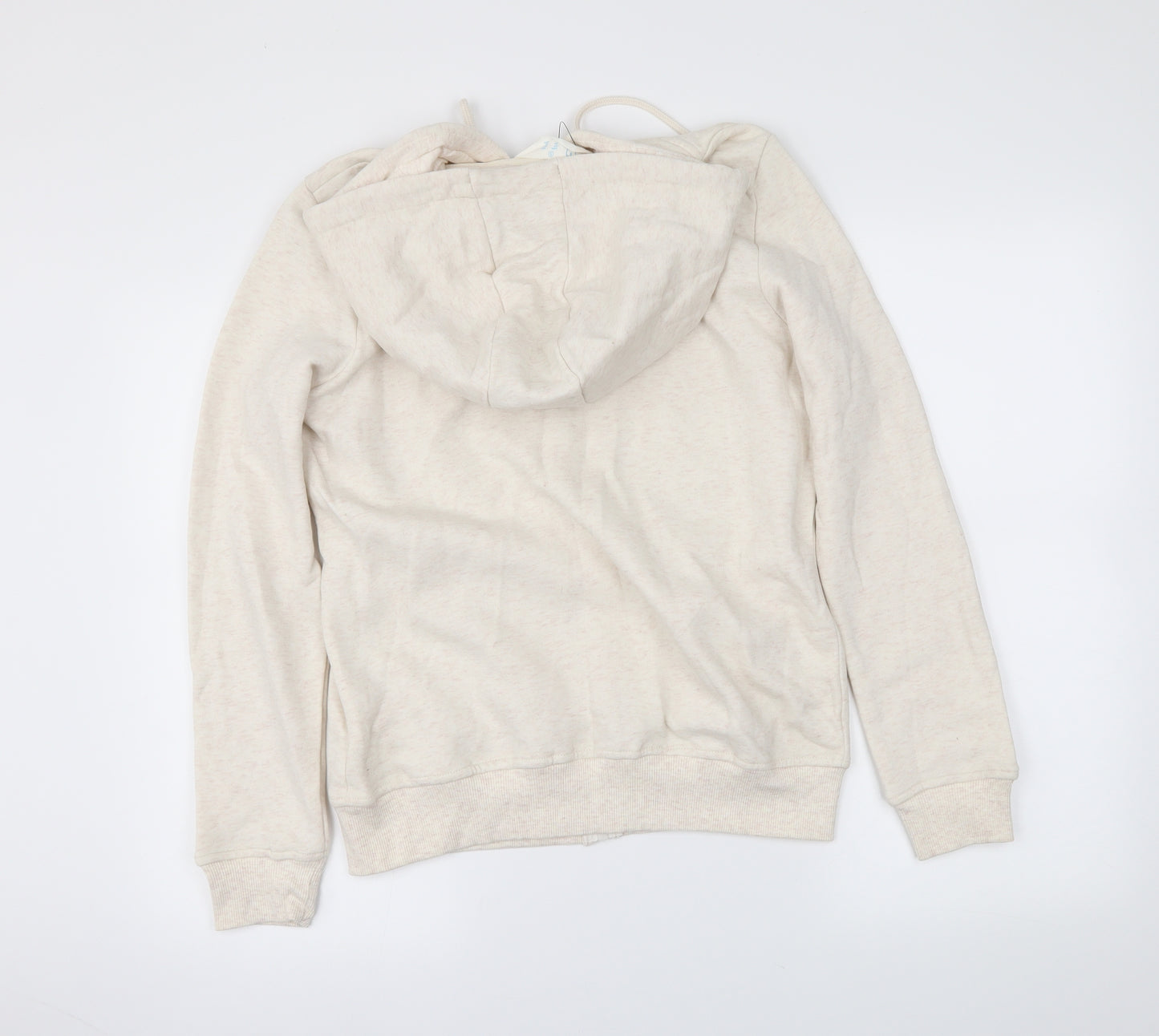 Primark Womens Beige   Full Zip Jumper Size S  - Hooded