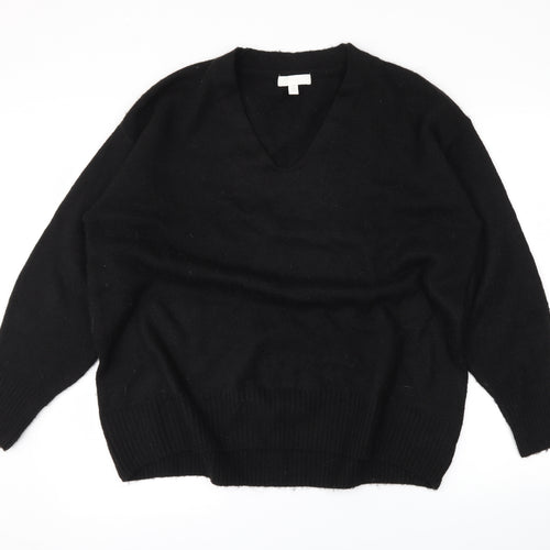 H&M Womens Black   Pullover Jumper Size M