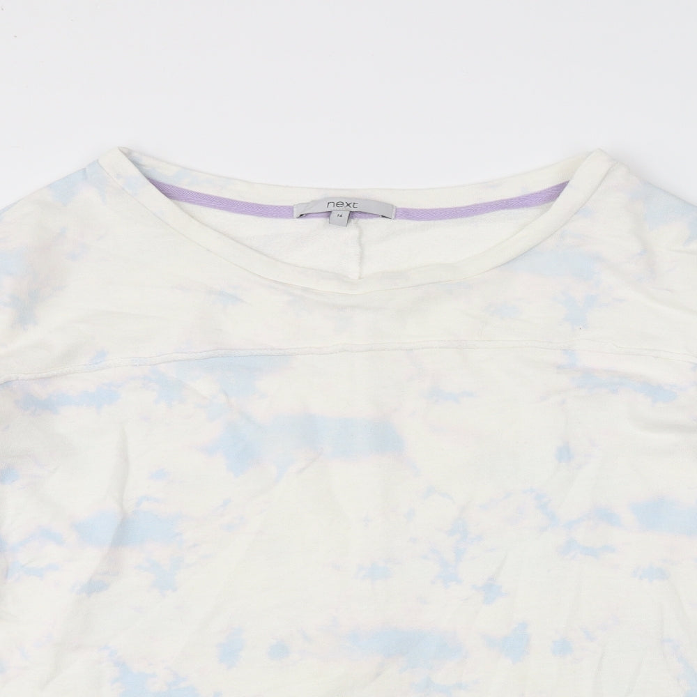 NEXT Womens White   Tunic T-Shirt Size 14