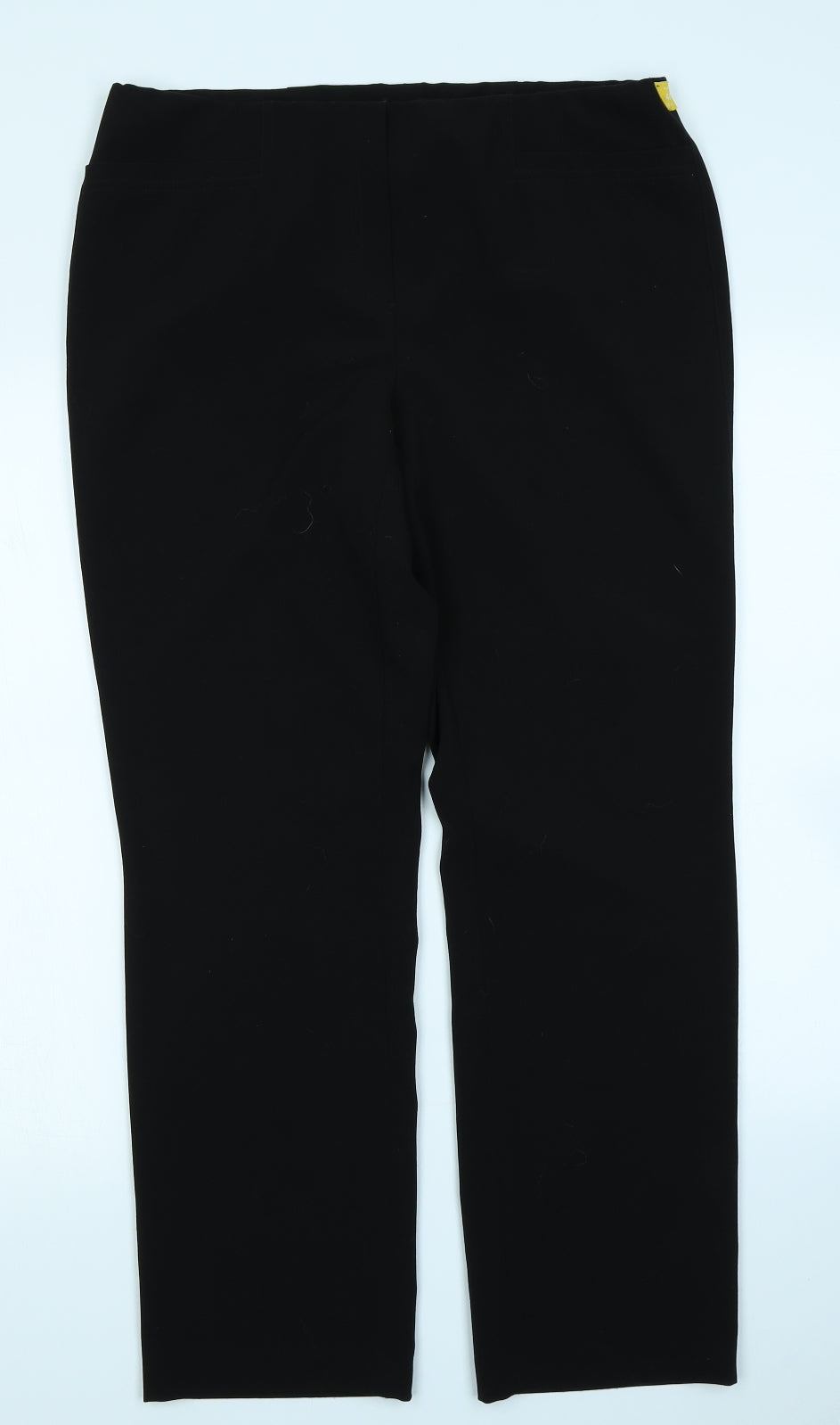 Robell Womens Black   Trousers  Size 14 L26 in