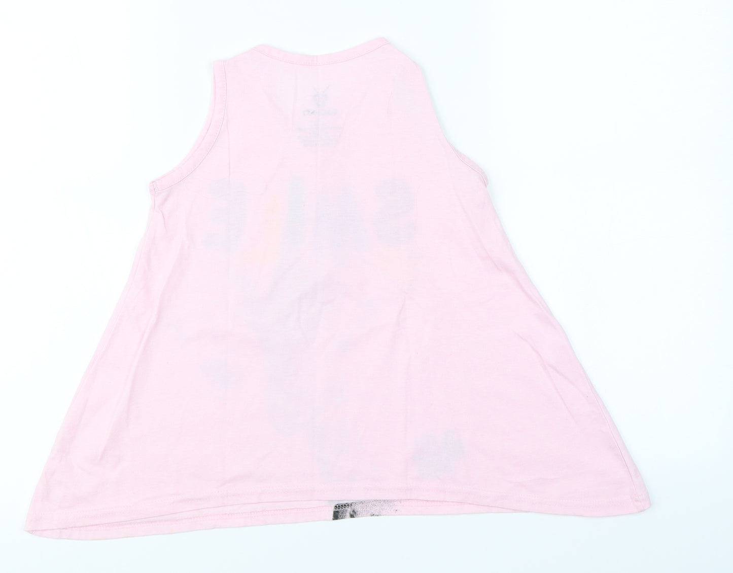 Near Girls Pink   Basic Tank Size S  - Giraffe