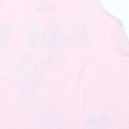 Near Girls Pink   Basic Tank Size S  - Giraffe