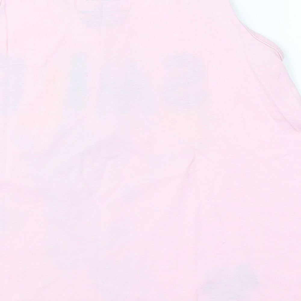 Near Girls Pink   Basic Tank Size S  - Giraffe