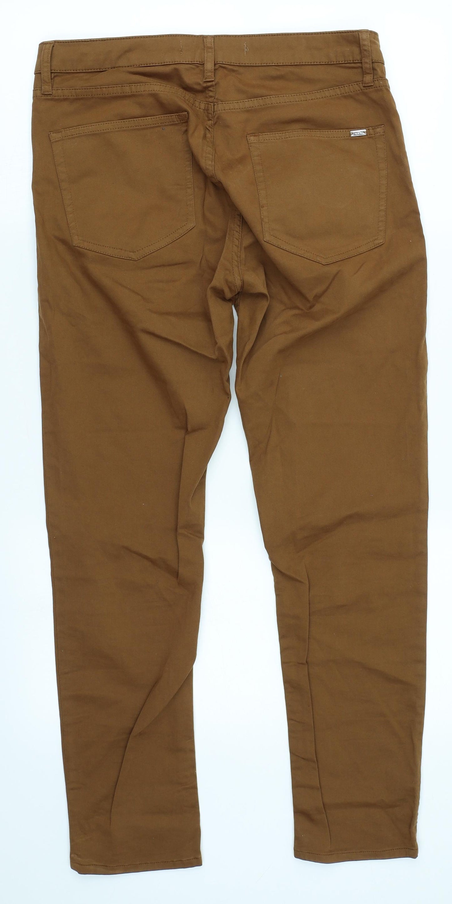 MNG Womens Brown   Chino Trousers Size 8 L26 in