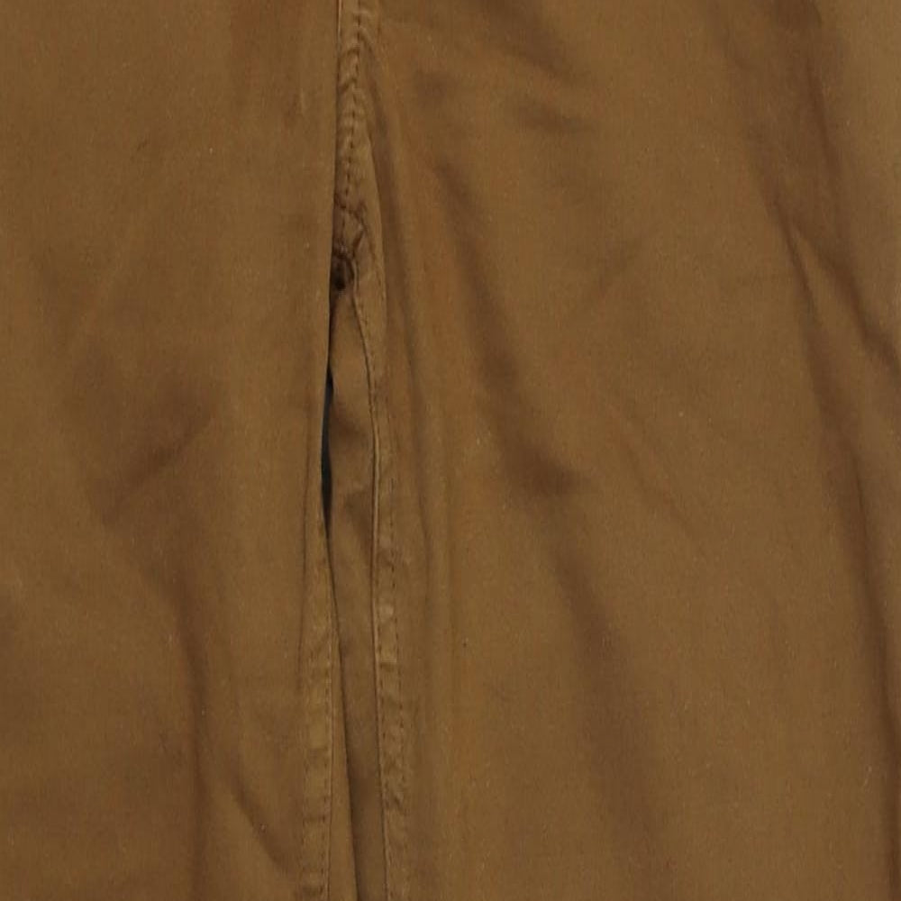 MNG Womens Brown   Chino Trousers Size 8 L26 in