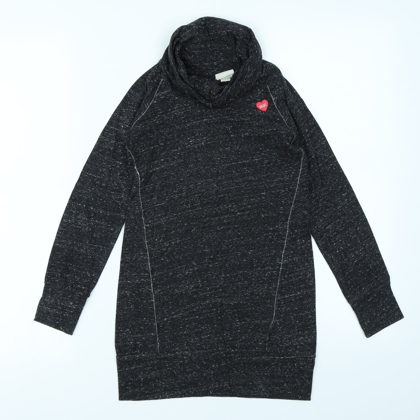 Diesel Womens Grey   Basic T-Shirt Size S