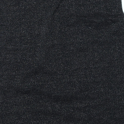 St Michael Womens Black   Basic T-Shirt Size 16