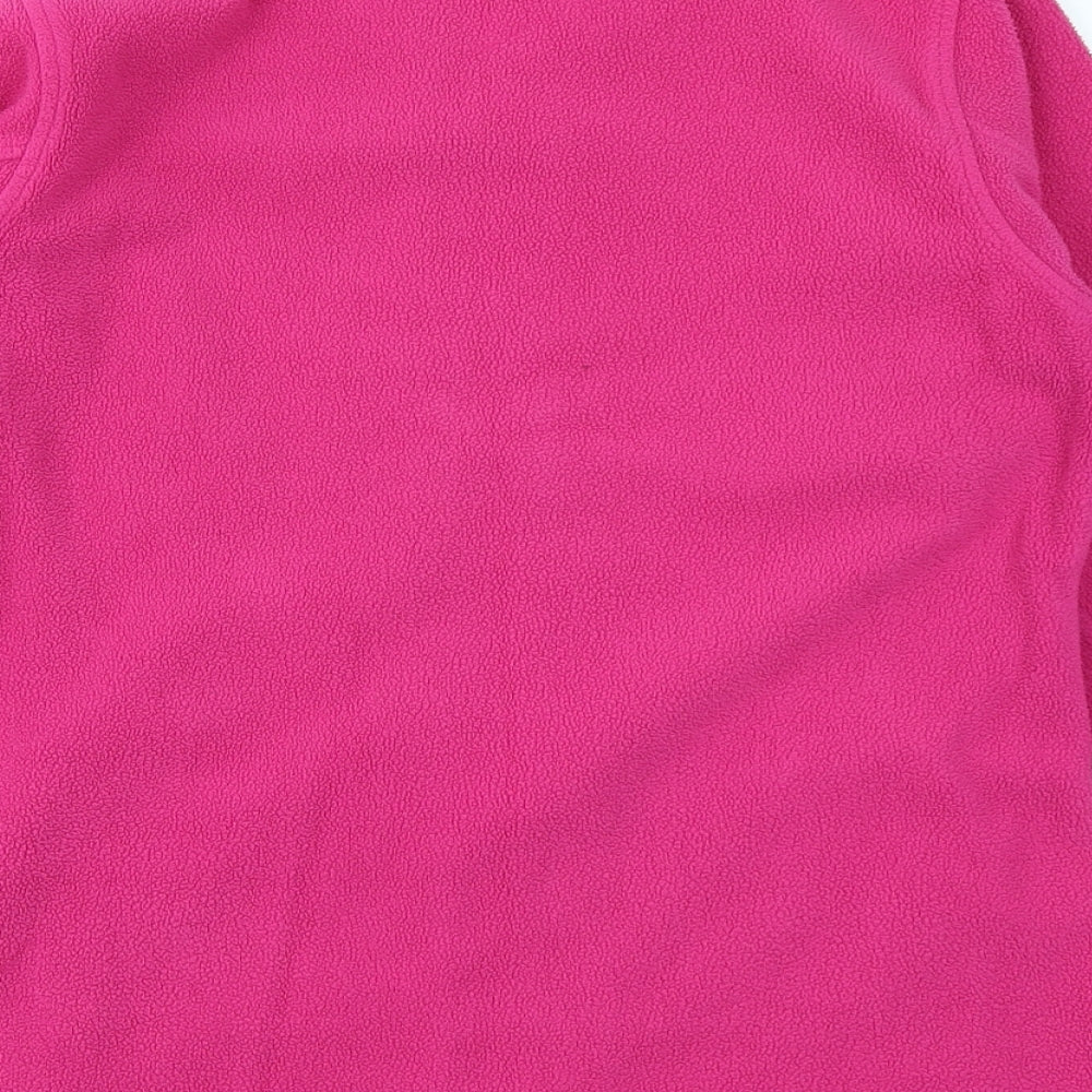 Dare 2B Womens Pink  Fleece Full Zip Sweatshirt Size 12