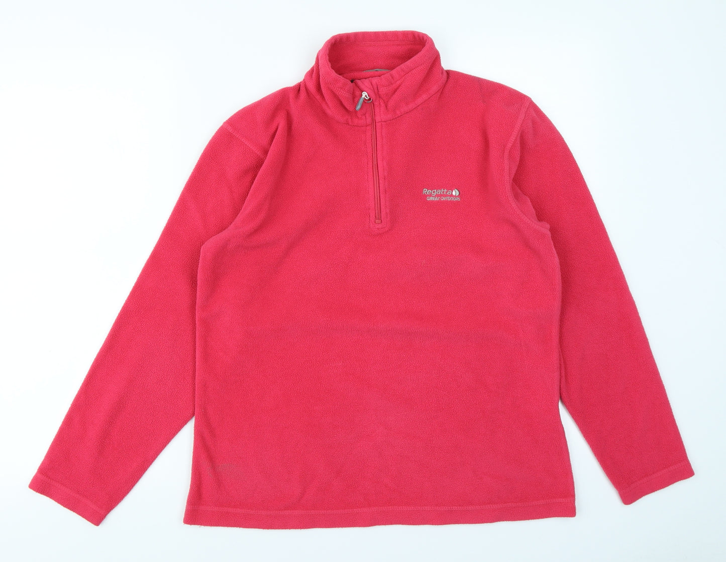 Regatta Womens Pink  Fleece Pullover Sweatshirt Size 12