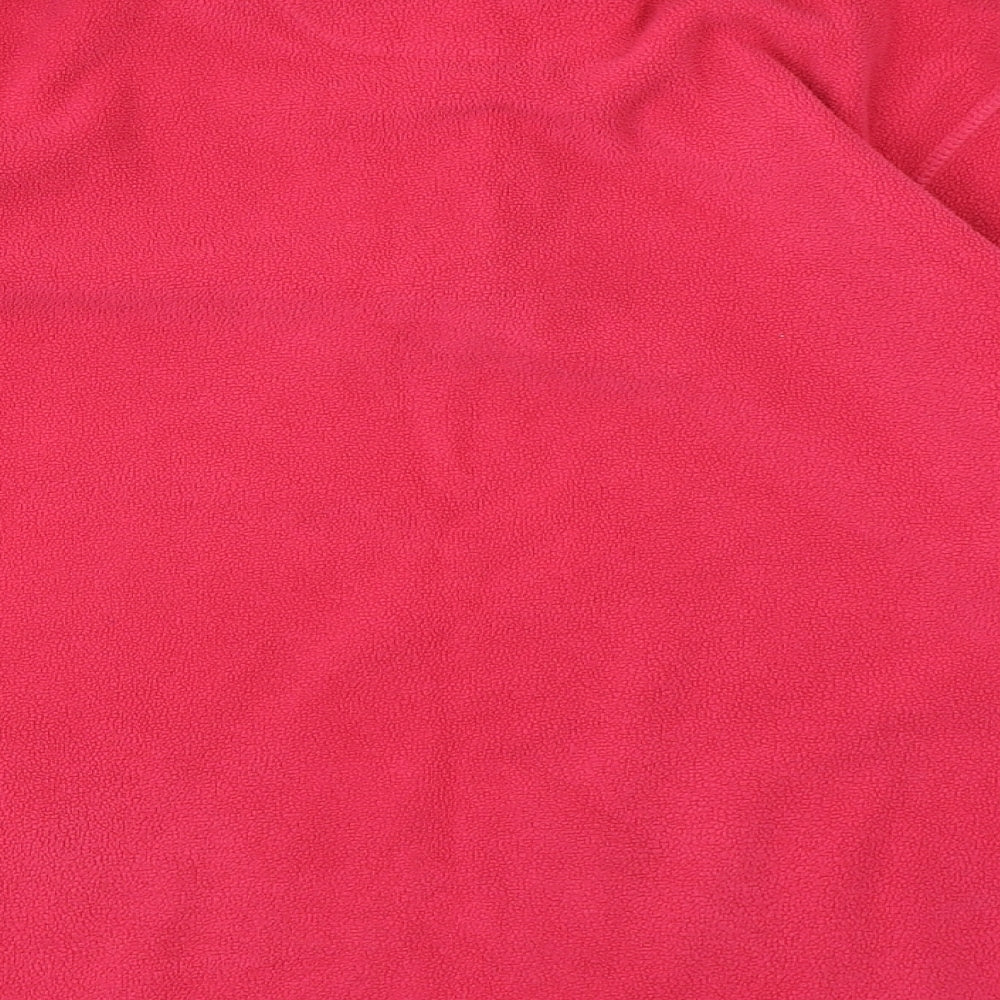 Regatta Womens Pink  Fleece Pullover Sweatshirt Size 12