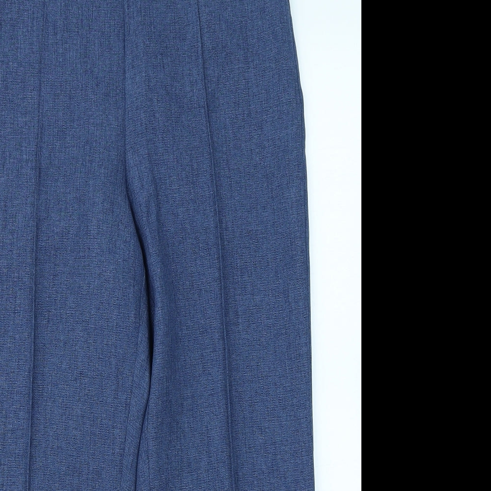 Honor Millburn Womens Blue   Trousers  Size 12 L21.5 in