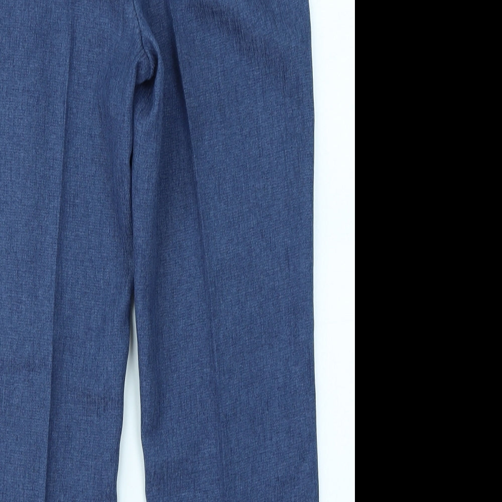 Honor Millburn Womens Blue   Trousers  Size 12 L21.5 in