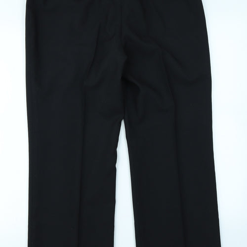 Marks & Spencer Womens Black   Trousers  Size 14 L26 in