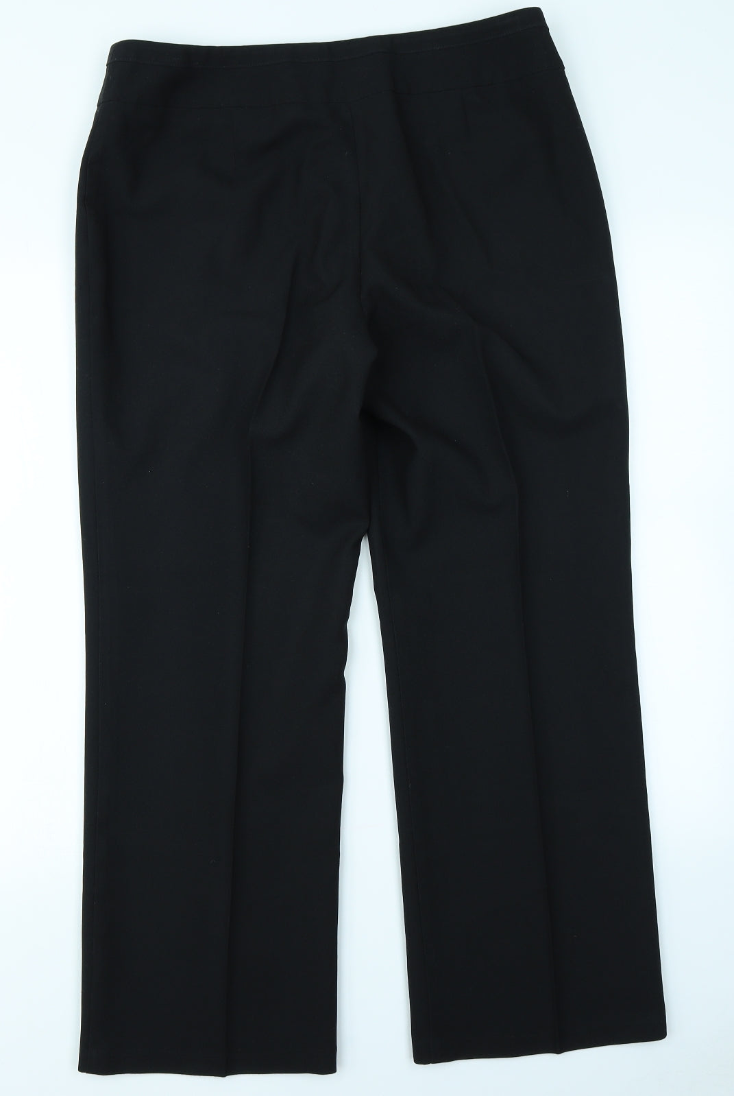 Marks & Spencer Womens Black   Trousers  Size 14 L26 in