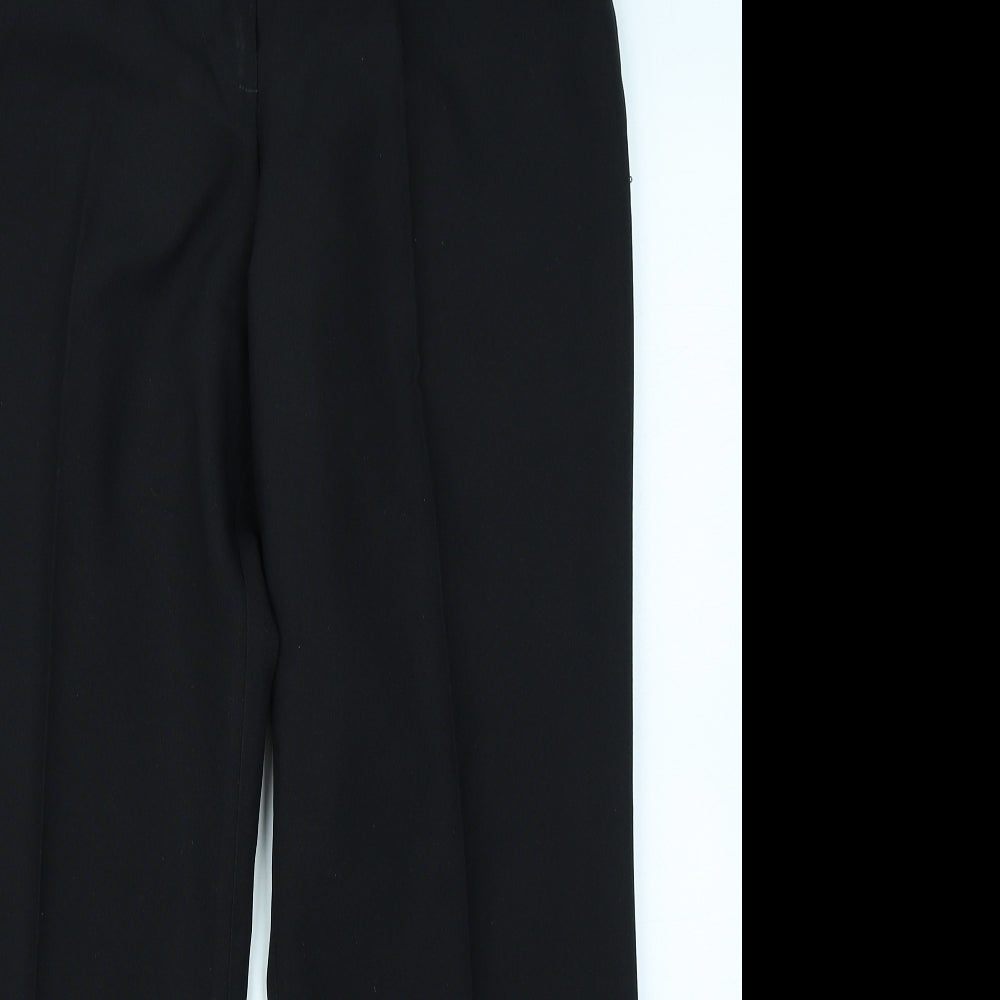 Marks & Spencer Womens Black   Trousers  Size 14 L26 in