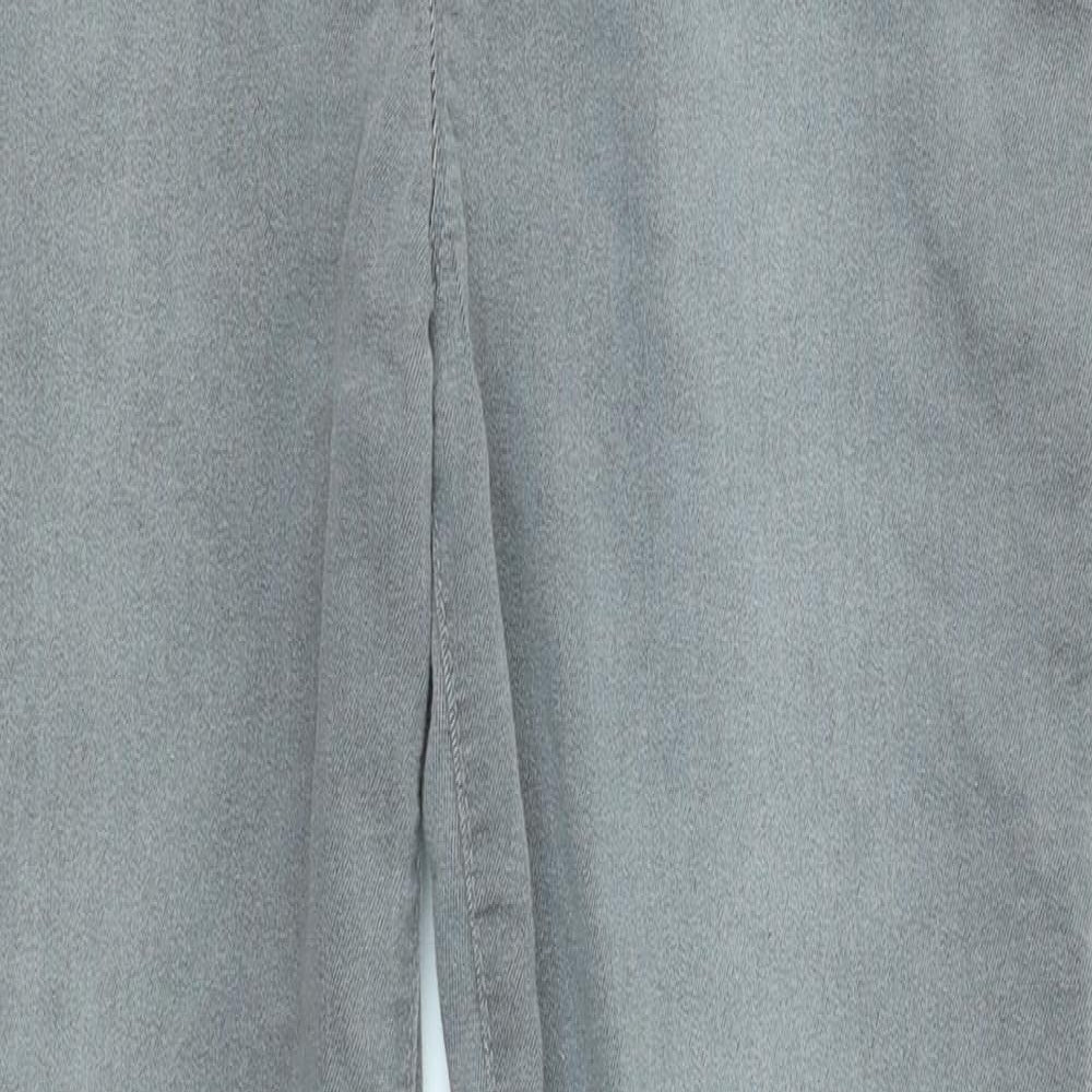 Peacocks Womens Grey   Jegging Jeans Size 14 L28 in
