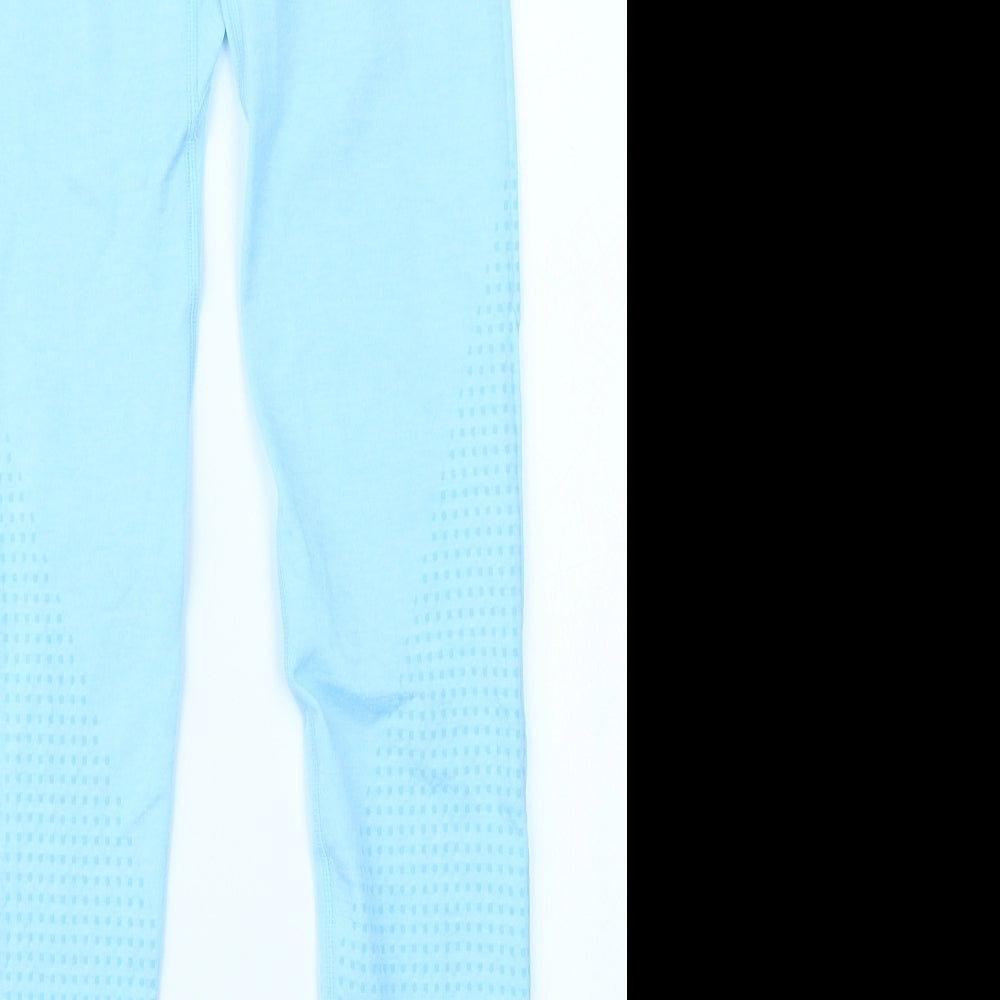 Preworn Womens Blue   Compression Leggings Size S L25 in