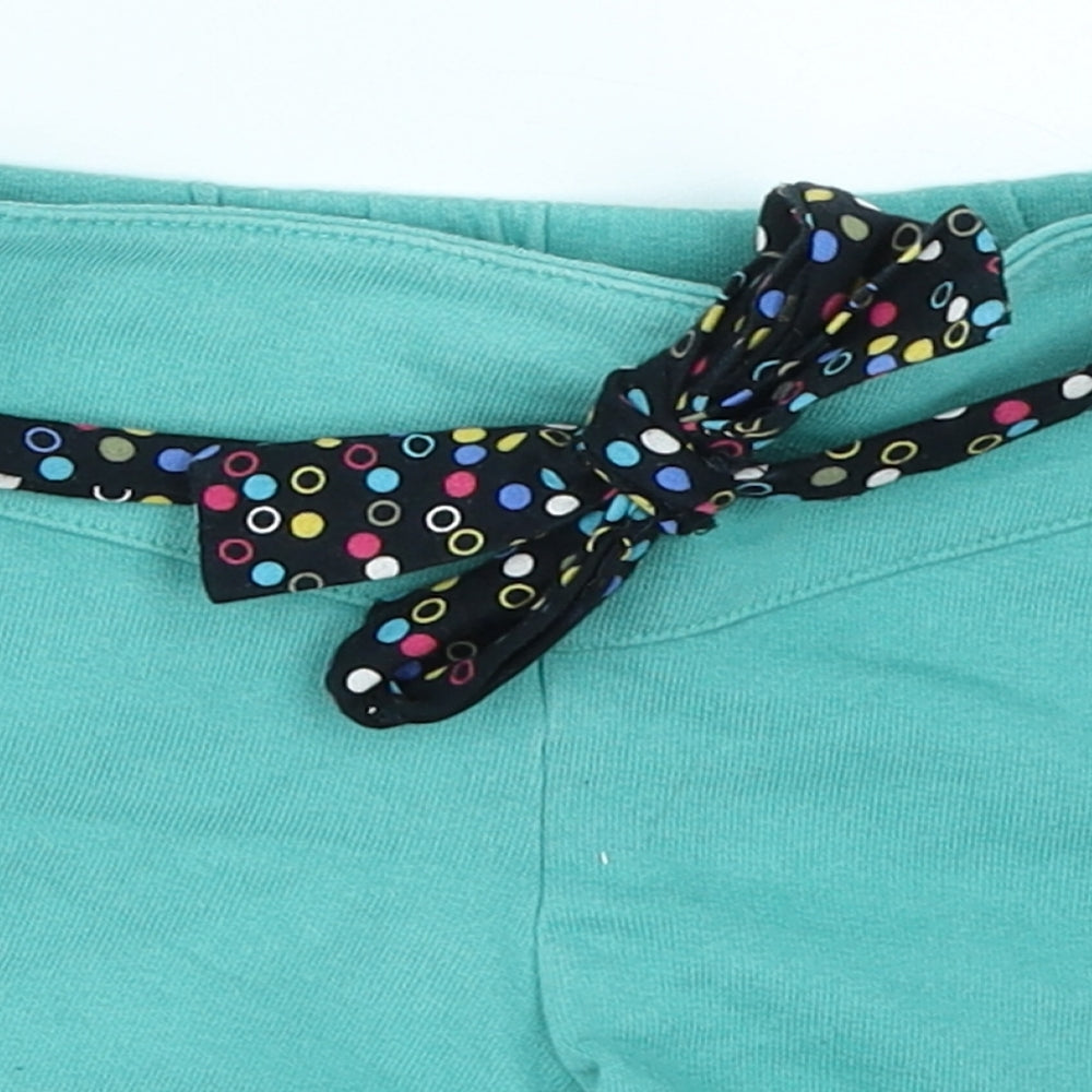 Smiles Girls Green   Hot Pants Shorts Size 8 Years