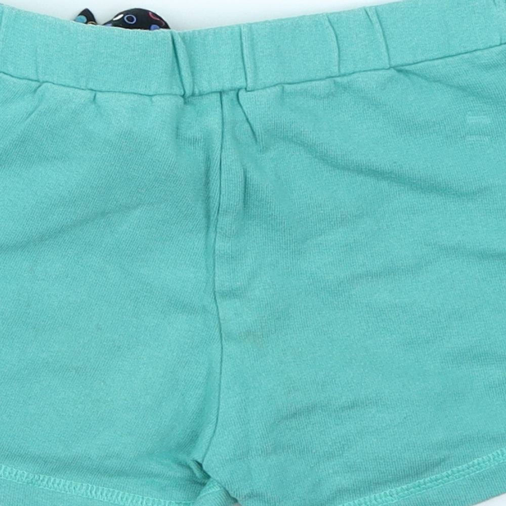 Smiles Girls Green   Hot Pants Shorts Size 8 Years