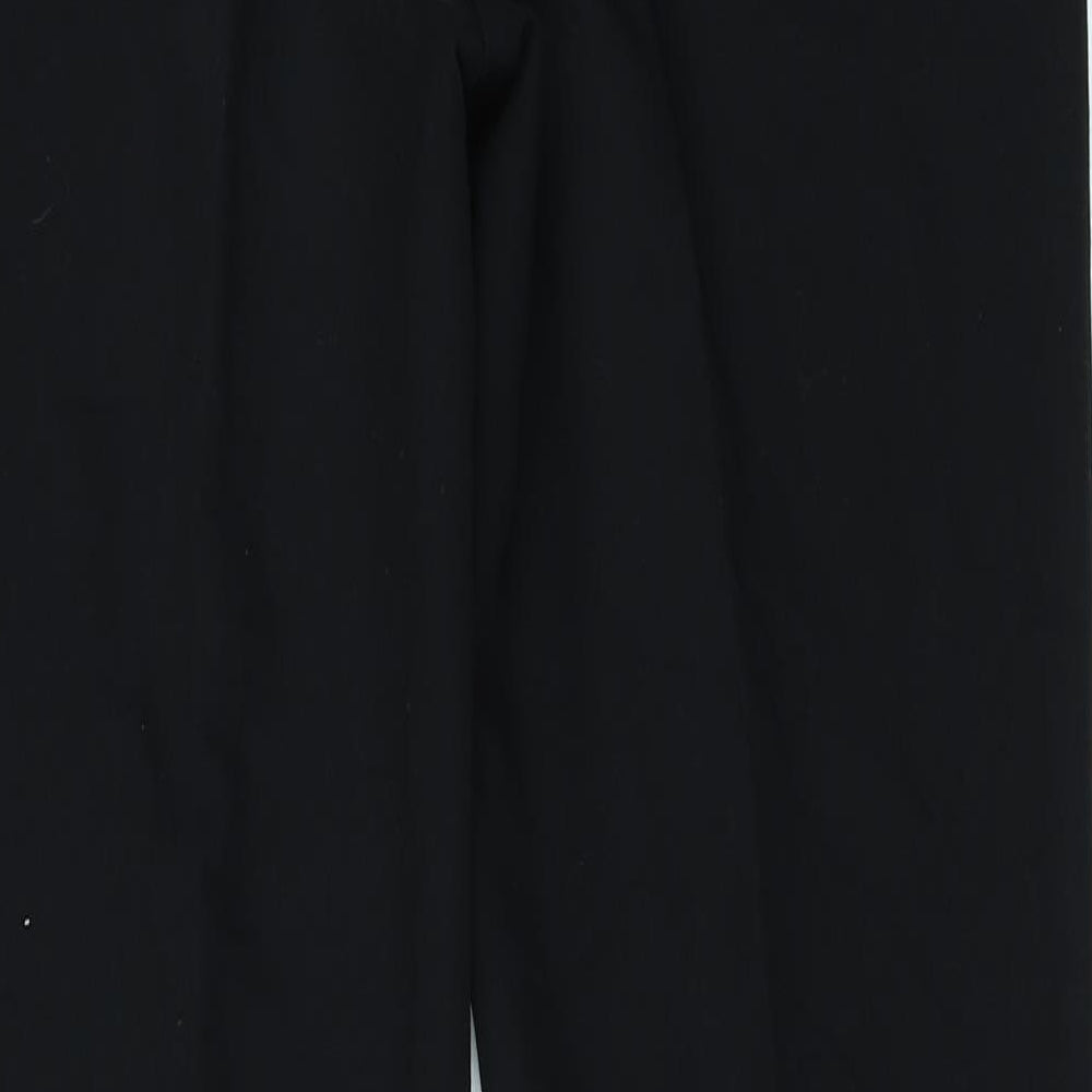 NEXT Womens Black   Trousers  Size 10 L28 in