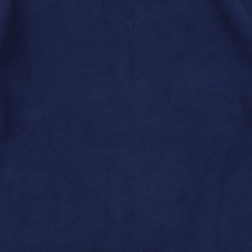 Xe Mens Blue  Fleece Full Zip Sweatshirt