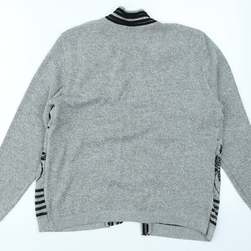 Sarah Hamilton Womens Grey   Pullover Jumper Size L