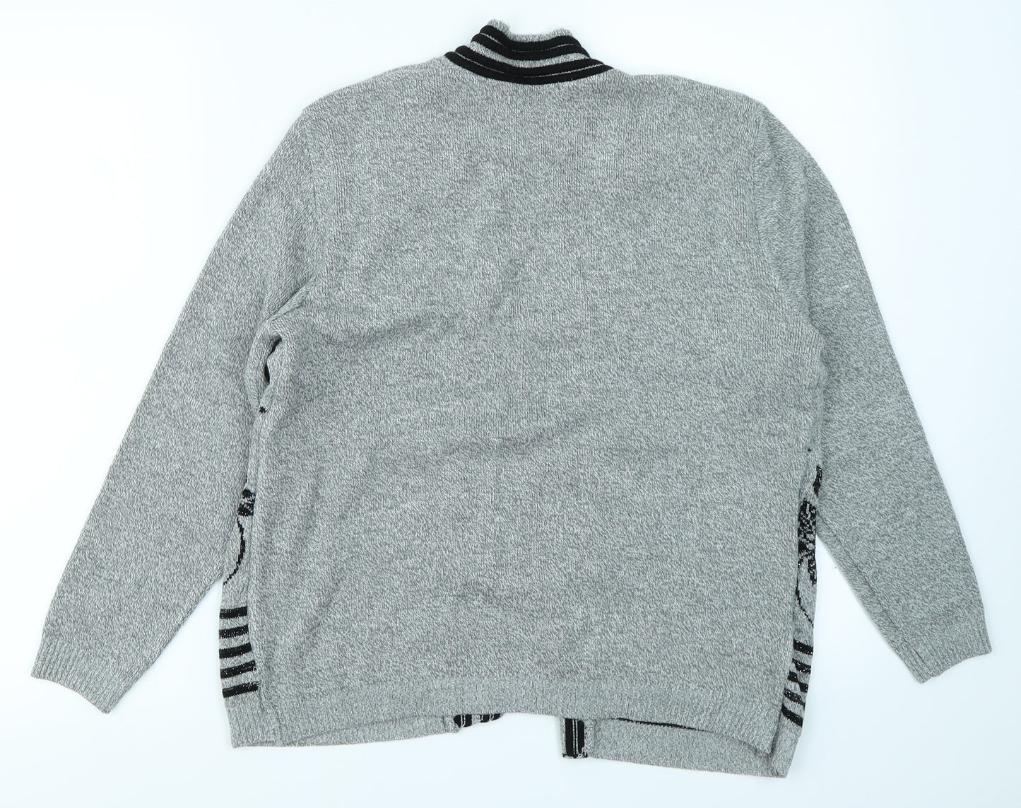 Sarah Hamilton Womens Grey   Pullover Jumper Size L