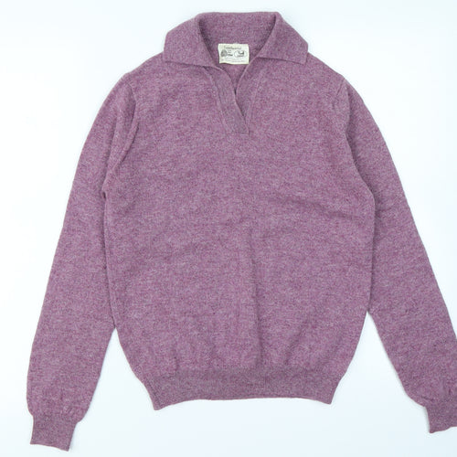 Edinburgh Woollen Mill  Womens Purple   Pullover Jumper Size 8