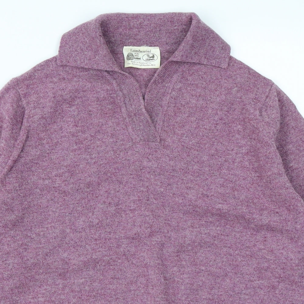 Edinburgh Woollen Mill  Womens Purple   Pullover Jumper Size 8