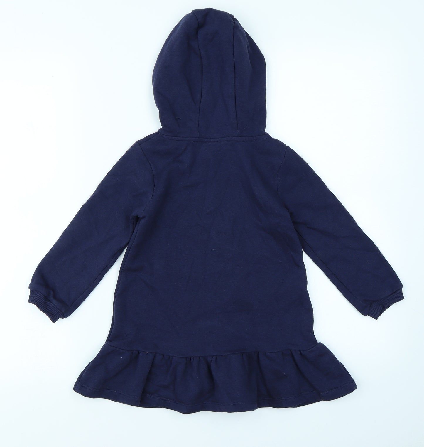frozen II Girls Blue   Jumper Dress  Size 3-4 Years